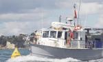 ID 4439 TAHUA (1938): Built for the Whakatane Harbour Board. Has been used as a fishing and charter boat. She underwent a massive refit some years ago changing her appearance somewhat. Seen here rounding a...
